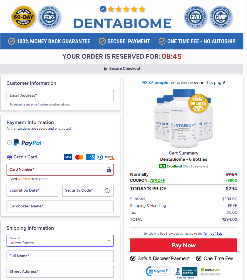 DentaBiome official website